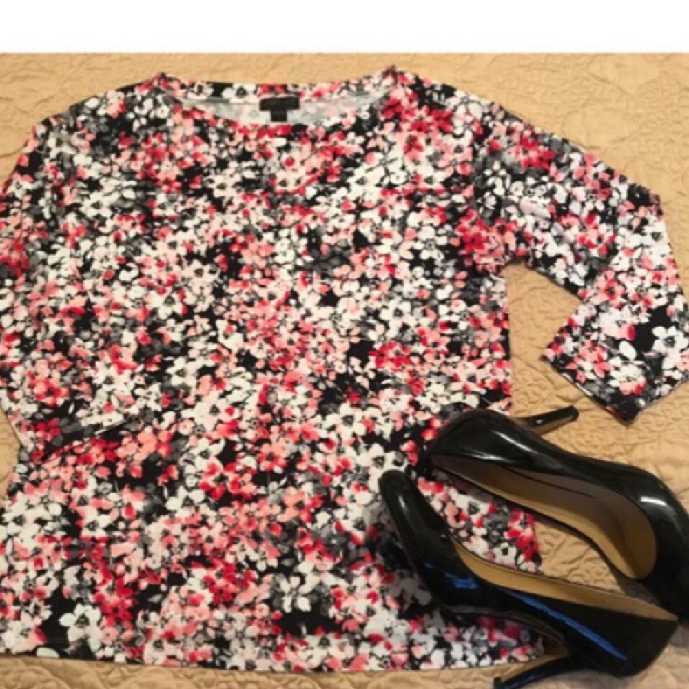 J. Jill Flower Print 🌸 Shirt